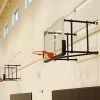 Gared Sports Gared Side Fold Wall Mounted Basketball Hoop - 72 Inch Glass