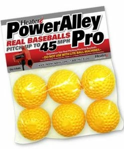 Heater Sports PowerAlley Pro 45 MPH Real Baseballs