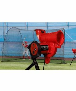 Heater Sports Power Alley Lite Ball Machine And 12' Home Run Batting Cage