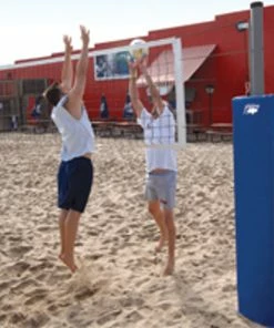 Bison Match Point Competition Sand Volleyball System