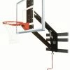 Bison ZipCrank Adjustable Wall Mounted Hoop - 54 Inch Glass