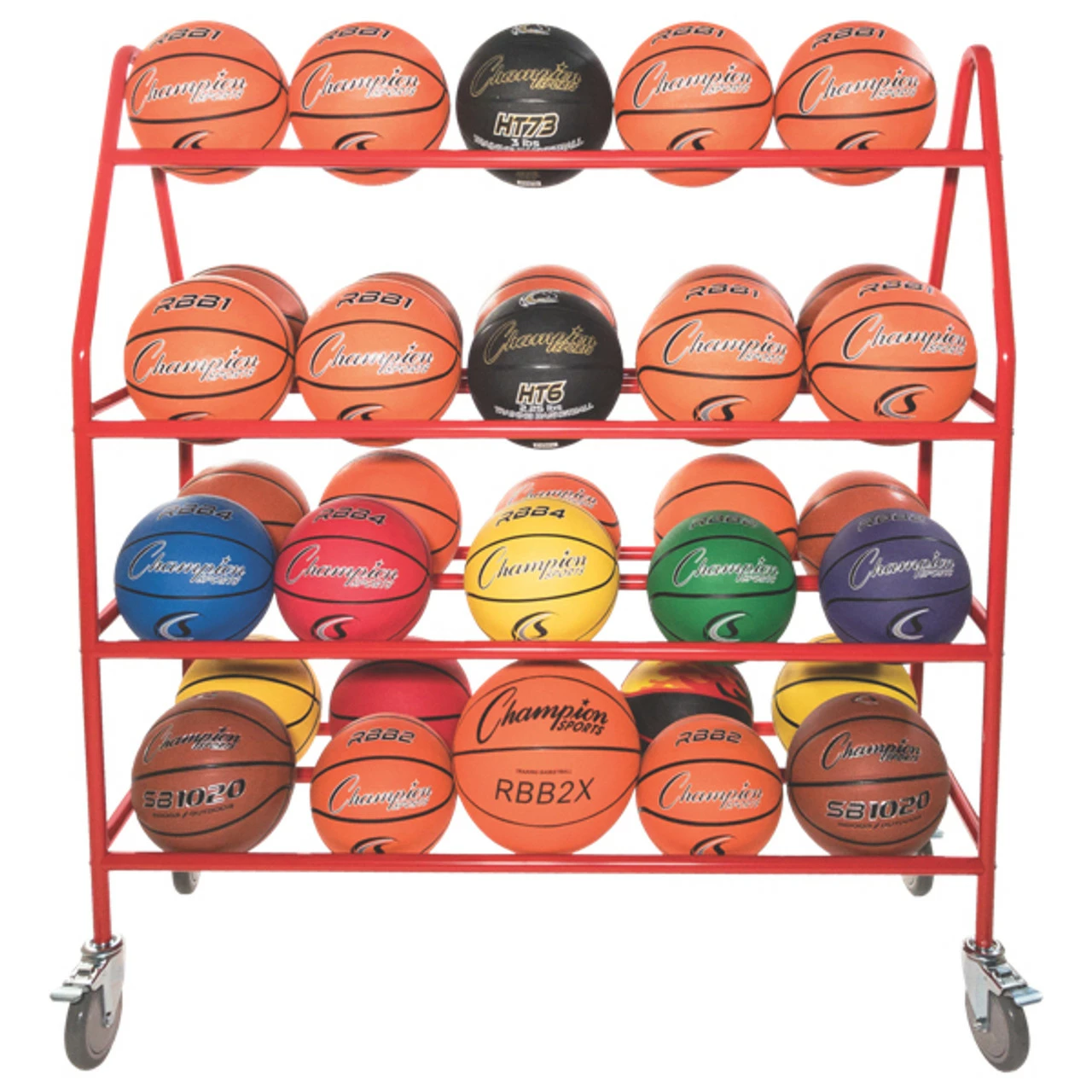 Champion Sports Deluxe Pro Ball Cart - OUT OF STOCK - Image 2