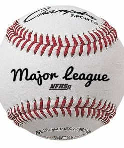 Champion Sports Champion Major League Cowhide Leather Baseballs - Dozen