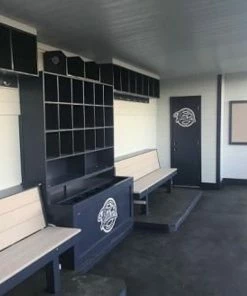 PYT Sports Field Marshall Dugout Helmet And Bat Rack