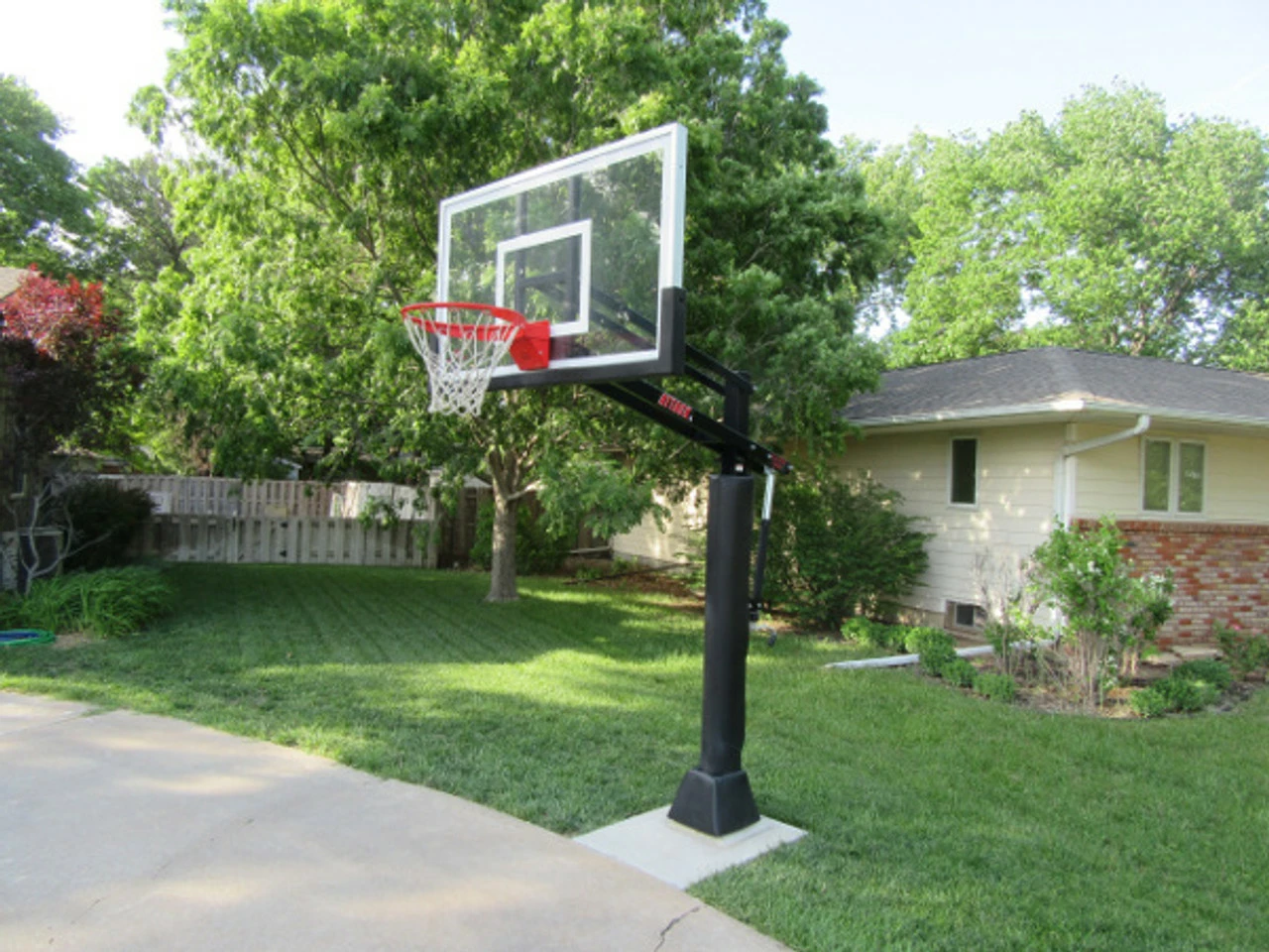 First Team Attack Extreme Inground Basketball Hoop - 60 Inch Steel - Image 3