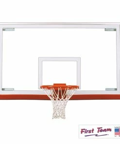 First Team FT234 42" X 72" Competition Glass Basketball Backboard