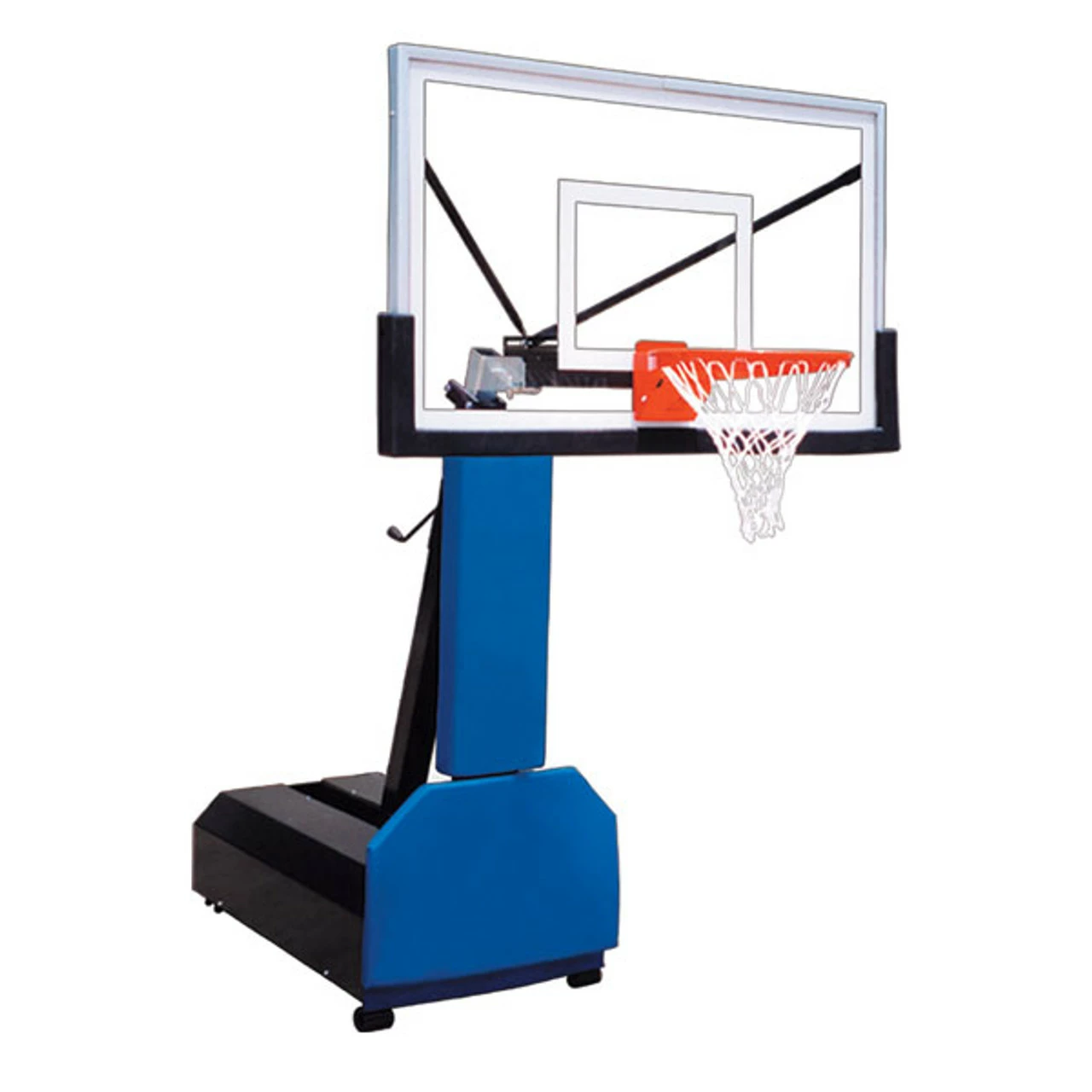 First Team Fury Select Portable Basketball Hoop - 60 Inch Acrylic - Image 2