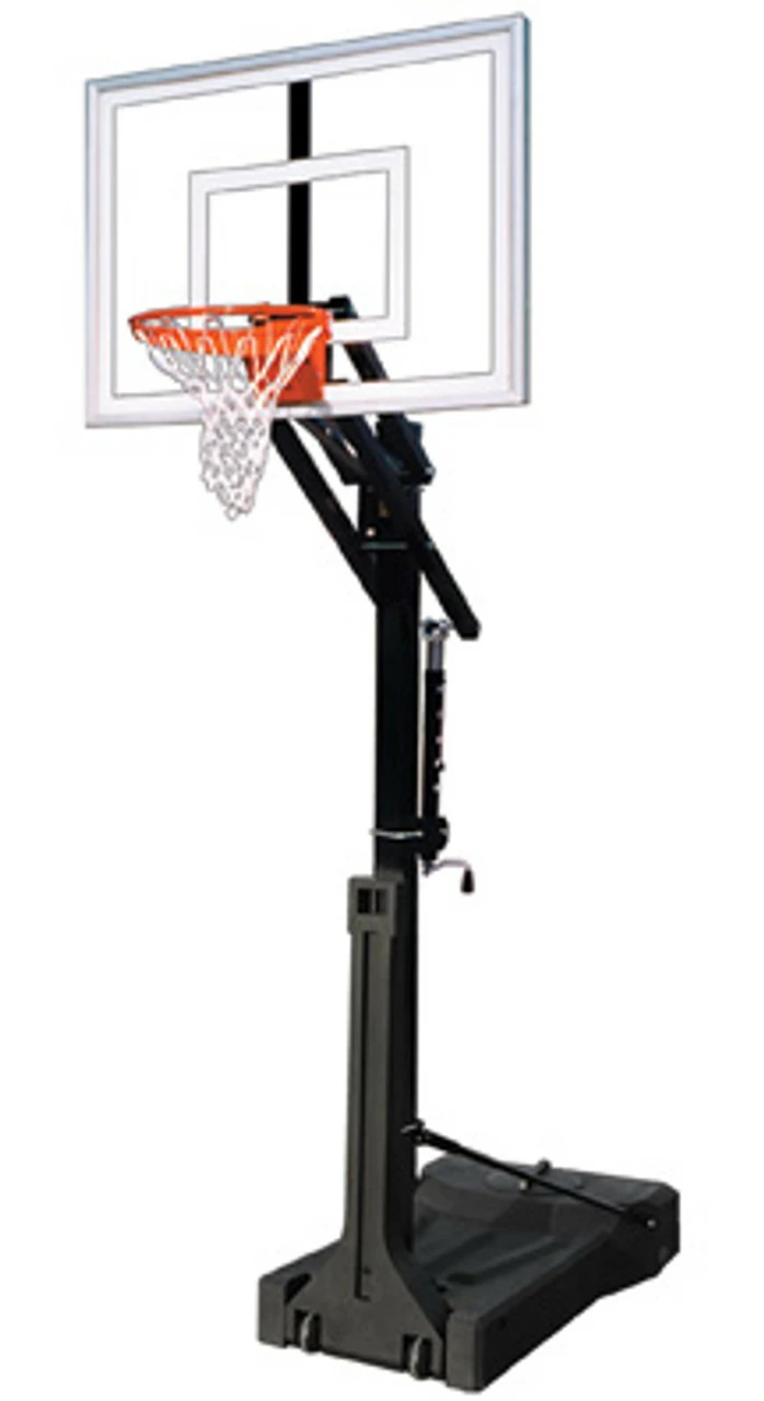 First Team OmniJam III Adjustable Portable Hoop - 54 Inch Acrylic
