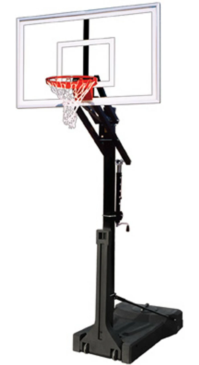 First Team OmniJam Nitro Adjustable Portable Hoop - 60 Inch Tempered Glass