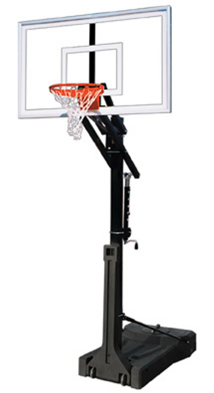 First Team OmniJam Select Adjustable Portable Hoop - 60 Inch Acrylic