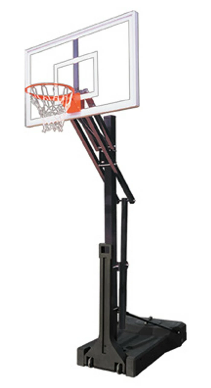 First Team OmniSlam Select Adjustable Portable Hoop - 60 Inch Acrylic