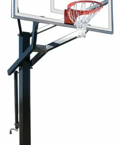 First Team Powerhouse 672 Inground Adjustable Hoop - 72 Inch Glass