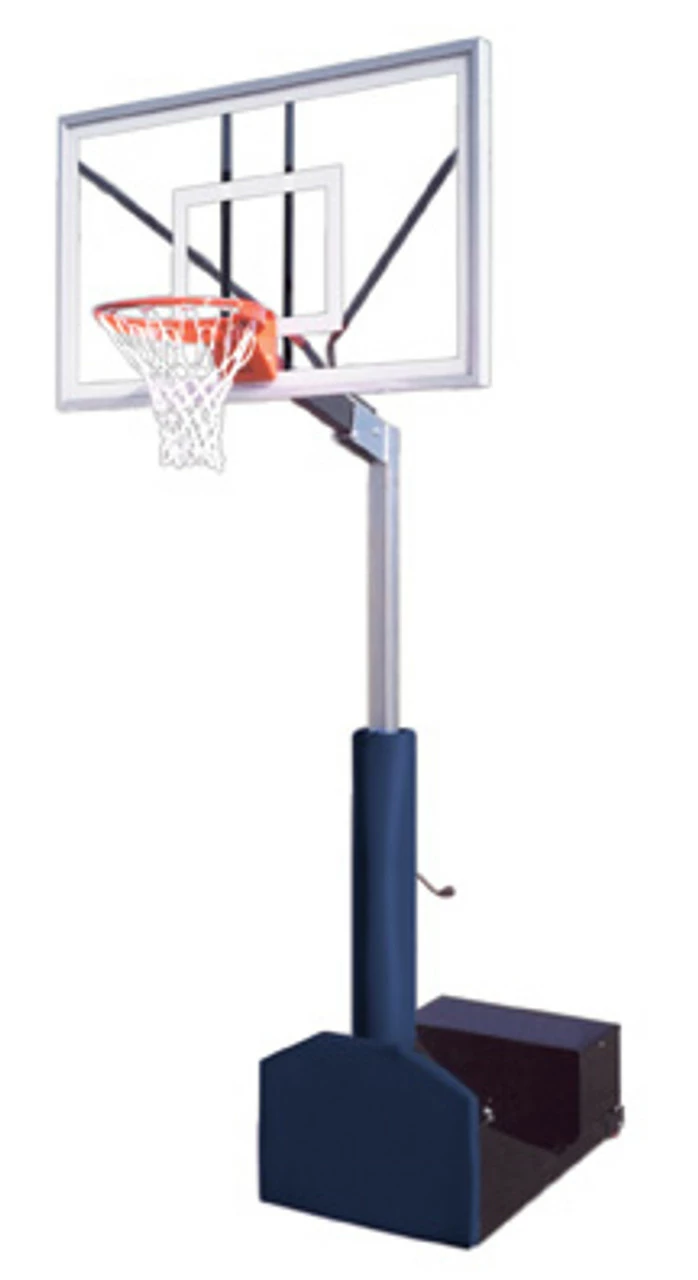 First Team Rampage Nitro Portable Basketball Hoop - 60 Inch Glass