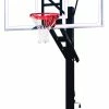 First Team Stainless Olympian Supreme Inground Adjustable Hoop - 72 Inch Acrylic