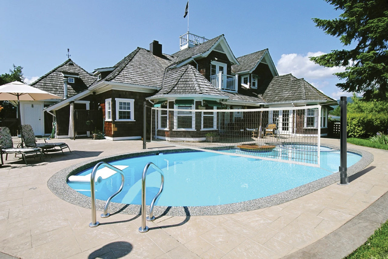 First Team Stellar Aqua Volleyball System With Sockets