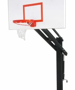 First Team Titan Excel Inground Adjustable Hoop - 72 Inch Steel