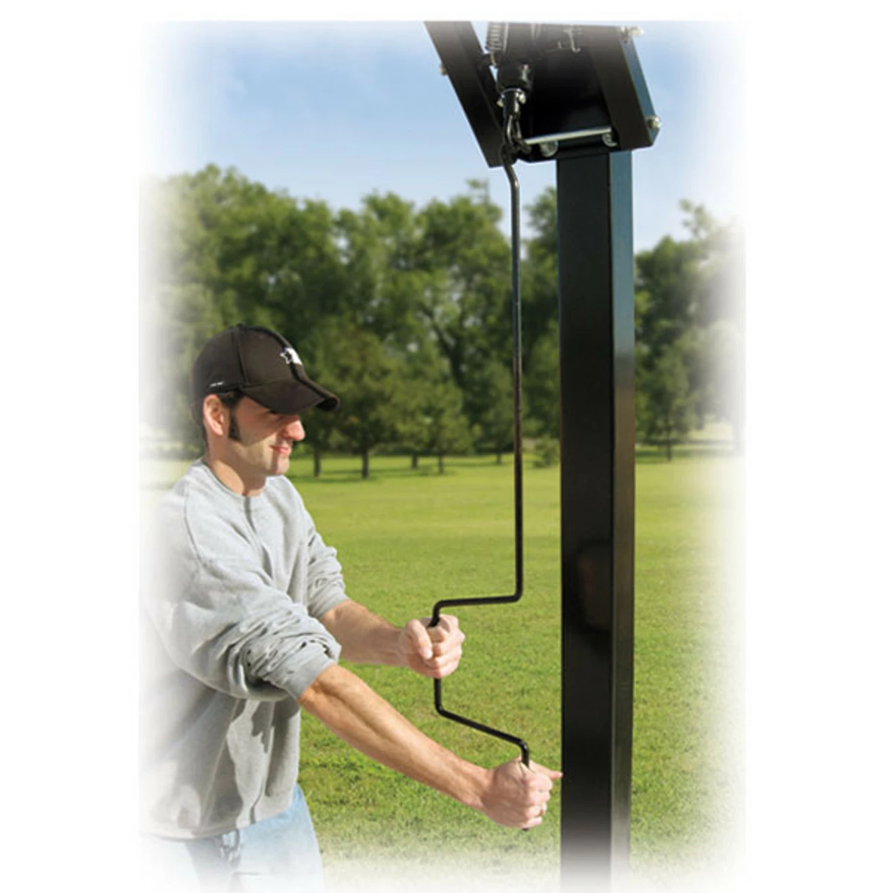 First Team Vector II Inground Adjustable Hoop - 48 Inch Acrylic - Image 2