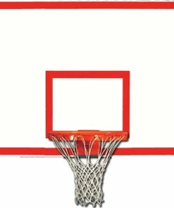 Gared Sports Gared 42 X 60 Rectangular Steel Backboard With Target And Border