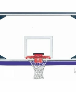 Gared Sports Gared 42 X 72 Competition Glass Backboard - Aluminum Frame