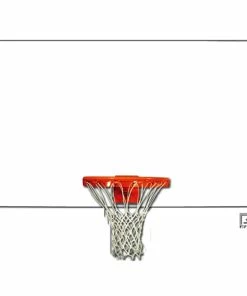 Gared Sports Gared 42 Inch X 72 Inch White Rectangular Steel Backboard