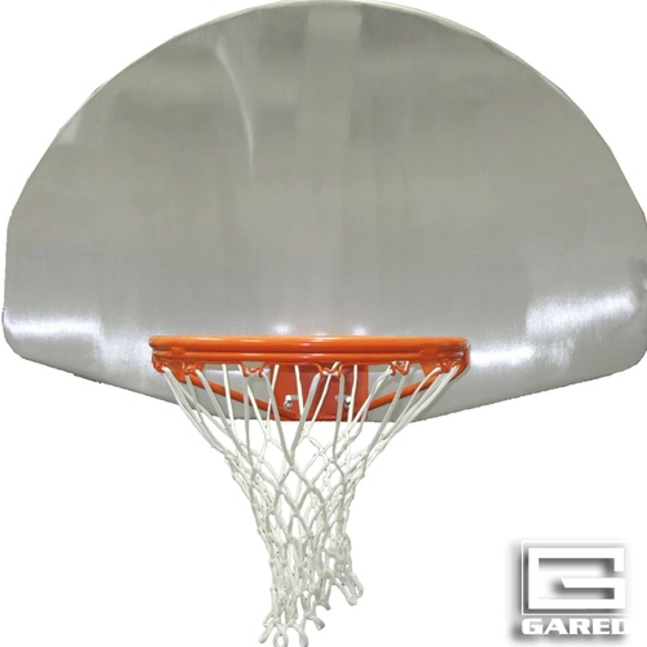 Gared Sports Gared Brushed Aluminum Fan-Shaped Backboard