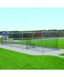 Jaypro 55' Economy Outdoor Baseball Batting Cage - Surface Mount