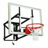 Jaypro Adjustable Wall Mounted Basketball Hoop - 60 Inch Glass